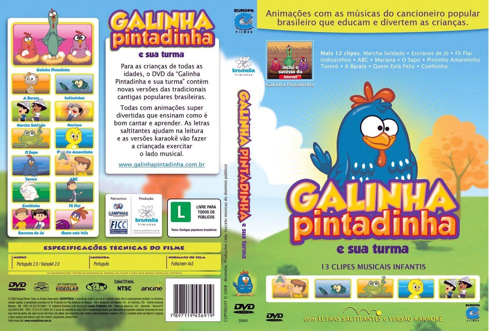 Galinha Pintadinha Vol.1