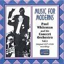 Music for Moderns 1927-1928 - Vol. 1